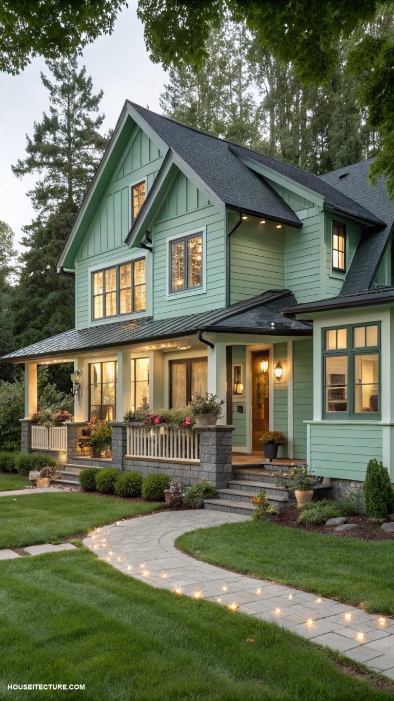 house color ideas Cool mint for a fresh appearance