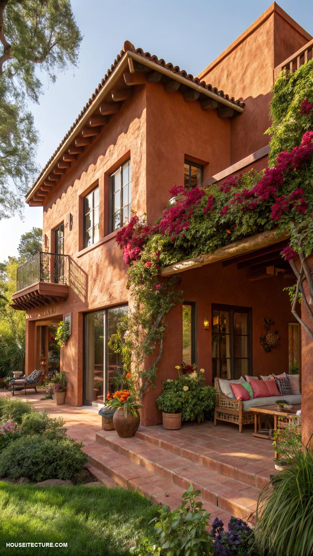 house color ideas Earthy terracotta for warmth
