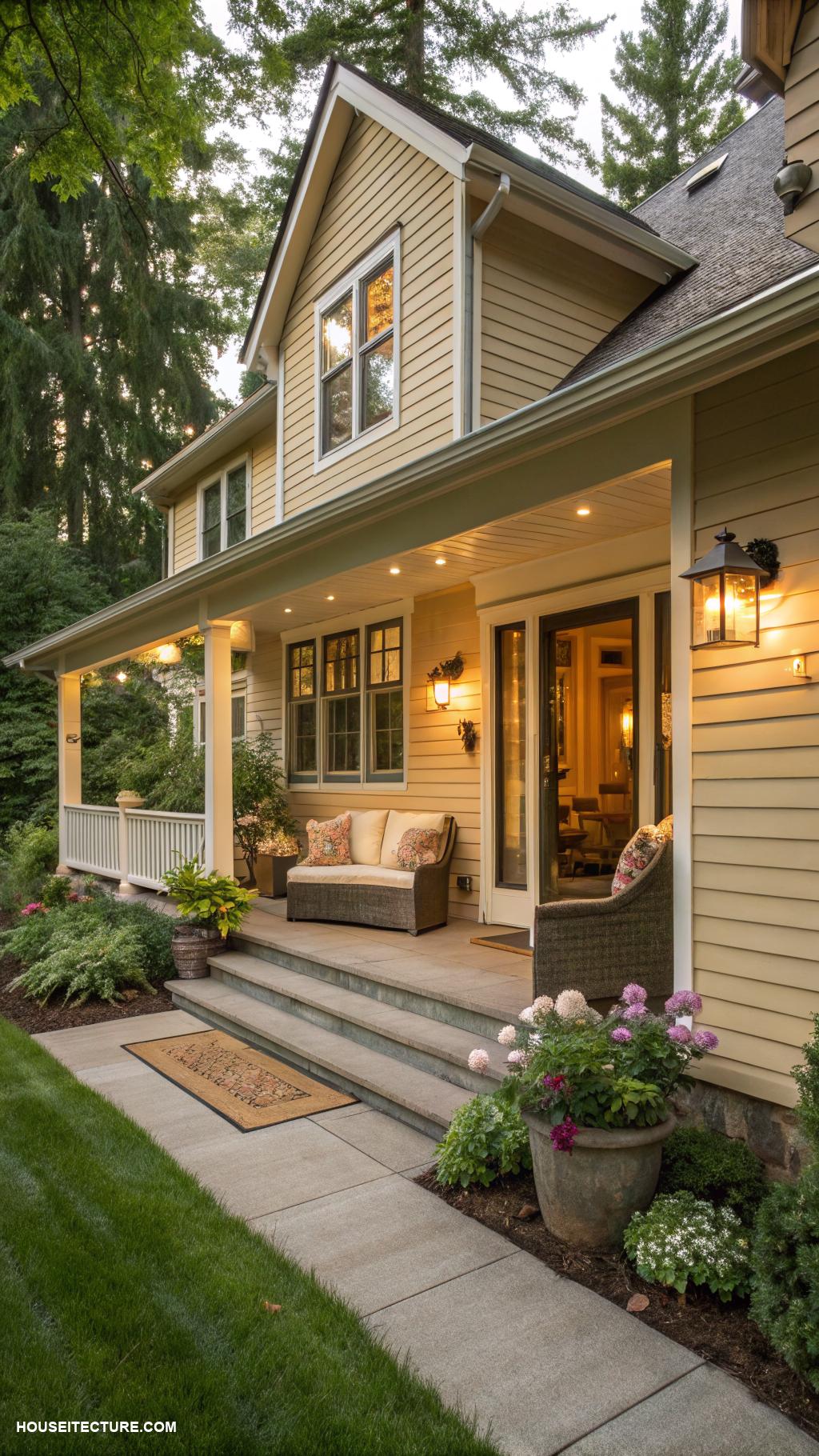 house color ideas Warm beige for a cozy feel