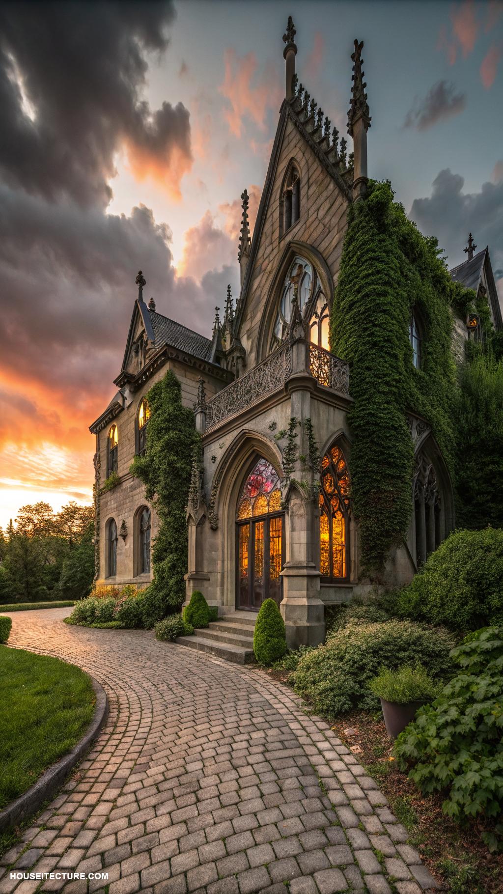 gothic architecture Flying buttresses for structural support