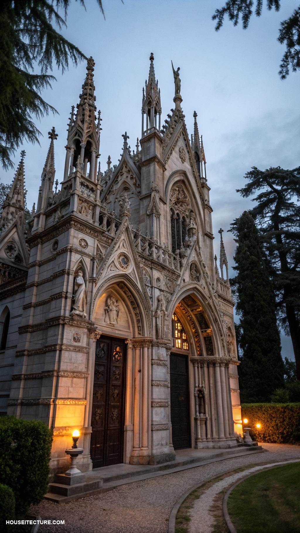 gothic architecture Secret passageways and hidden doors