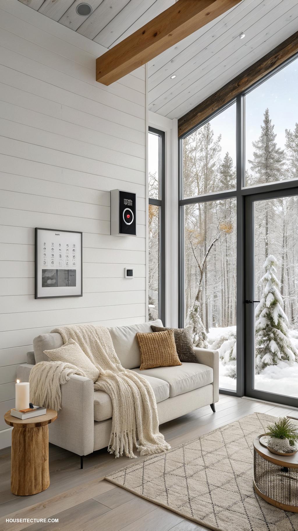 nordic house architecture Smart home technology integration
