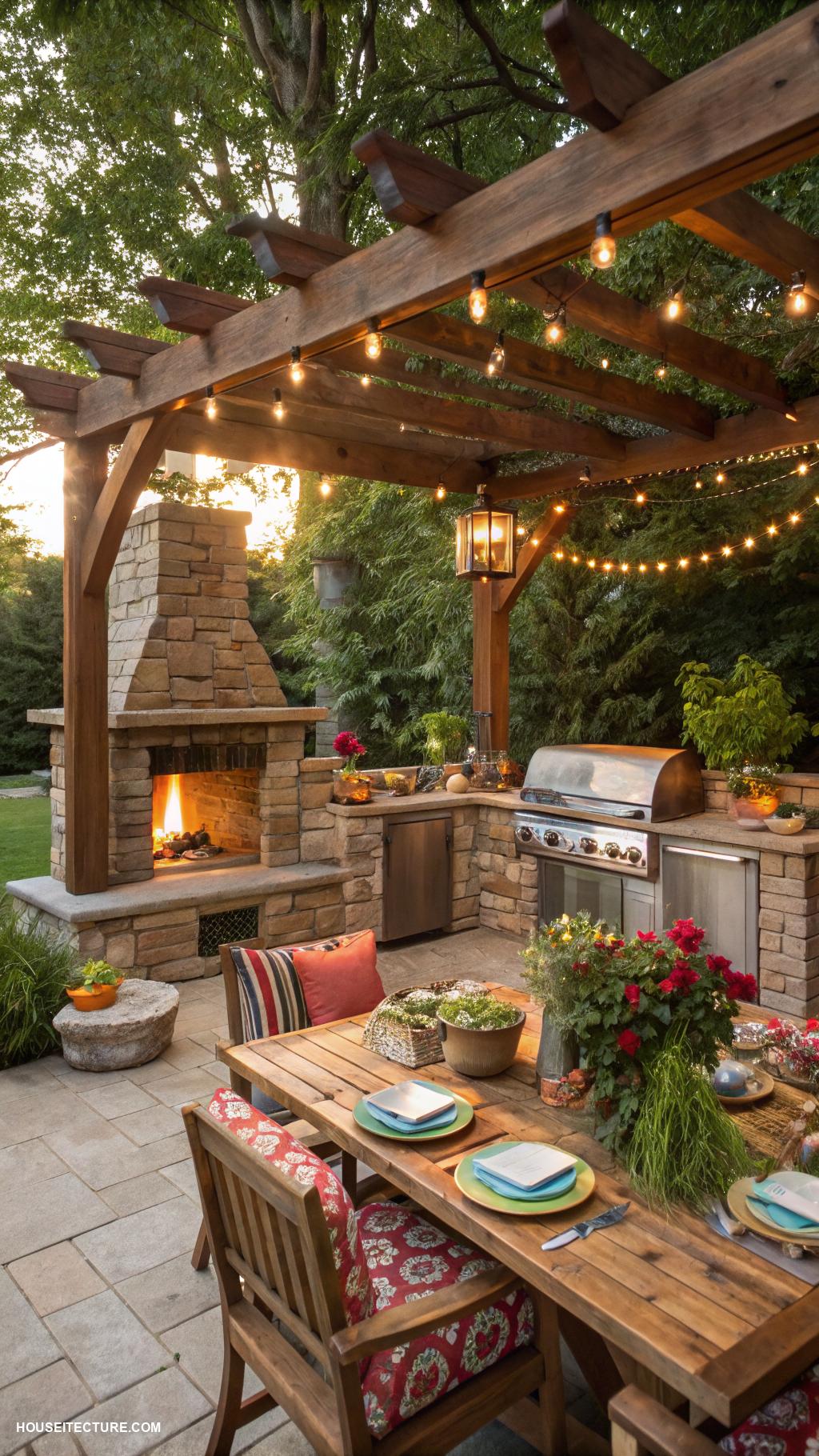 cottage life Create an outdoor cooking space