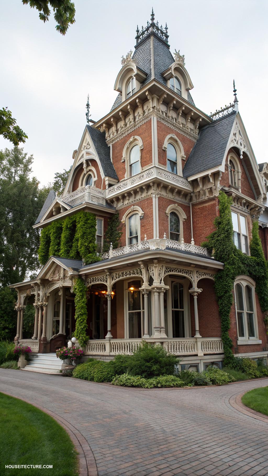 mansions in england Victorian mansion with ornate architecture