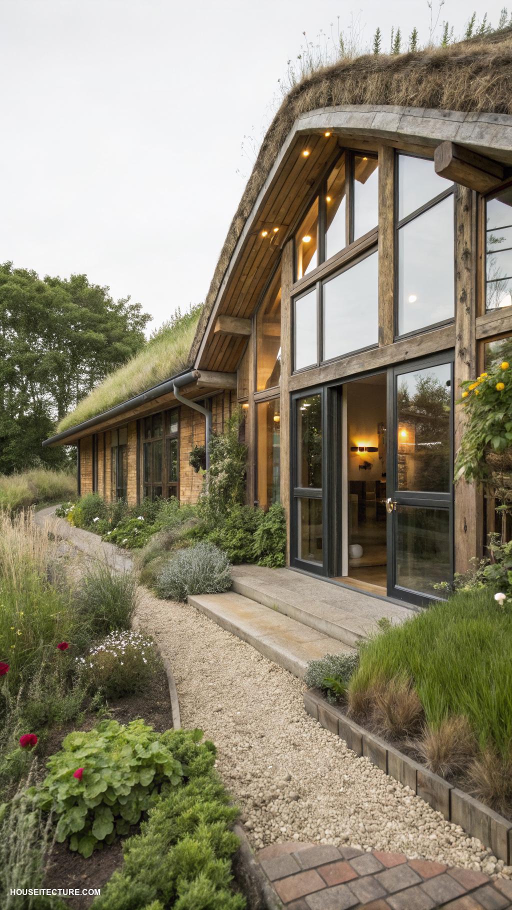 organic architecture Utilize bio based materials for sustainability